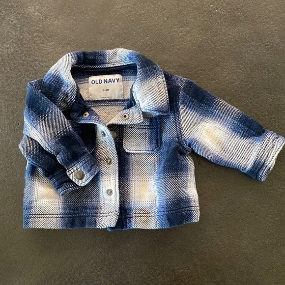 Old Navy Shirts Tops Old Navy Baby Boy Shacket Months